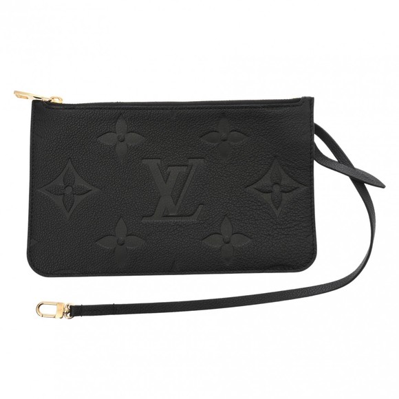 Louis Vuitton Empreinte Neverfull MM Noir Black Tote Bag Back - Picture 13 of 14